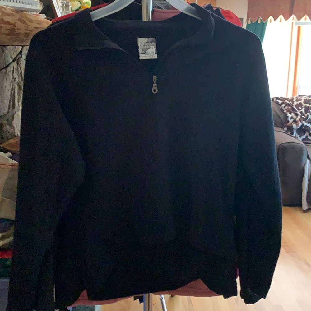 Black sweater